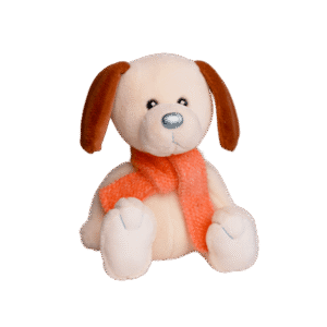 Scarf stuffed dog